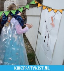 Activiteiten kinderfeestje Frozen thuis