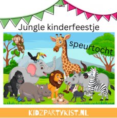 Jungle kinderfeestje speurtocht