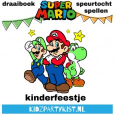 Super Mario Kinderfeestje draaiboek en speurtocht