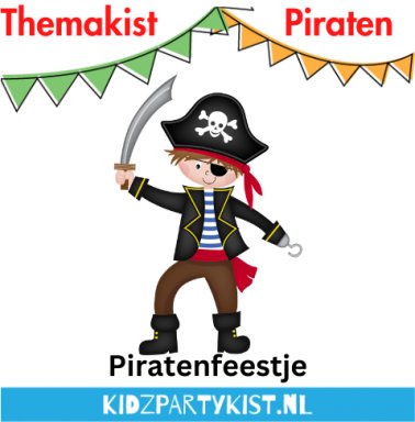 Themakist Piraten Kinderfeestje thuis vieren