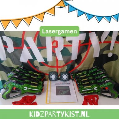 Lasergame pistolen huren