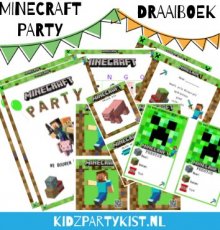 Minecraft feestje draaiboek en speurtocht