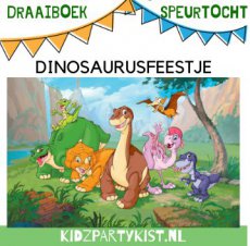 Dinosaurus draaiboek kinderfeestje