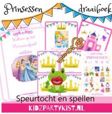 draaiboek en speurtocht prinsessenfeestje