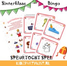 Sinterklaas bingo speurtochtspel